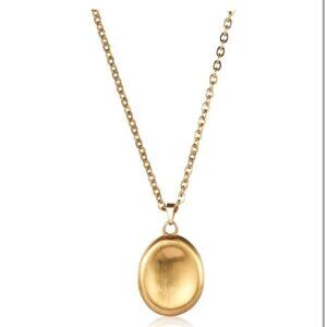 Necklace Worry Stone Dainty Pendant Peaceful Thumb Necklace Meditation Pendant